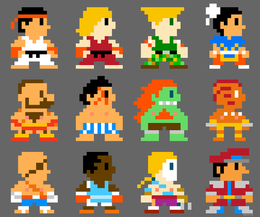 8-bit'ый Street Fighter